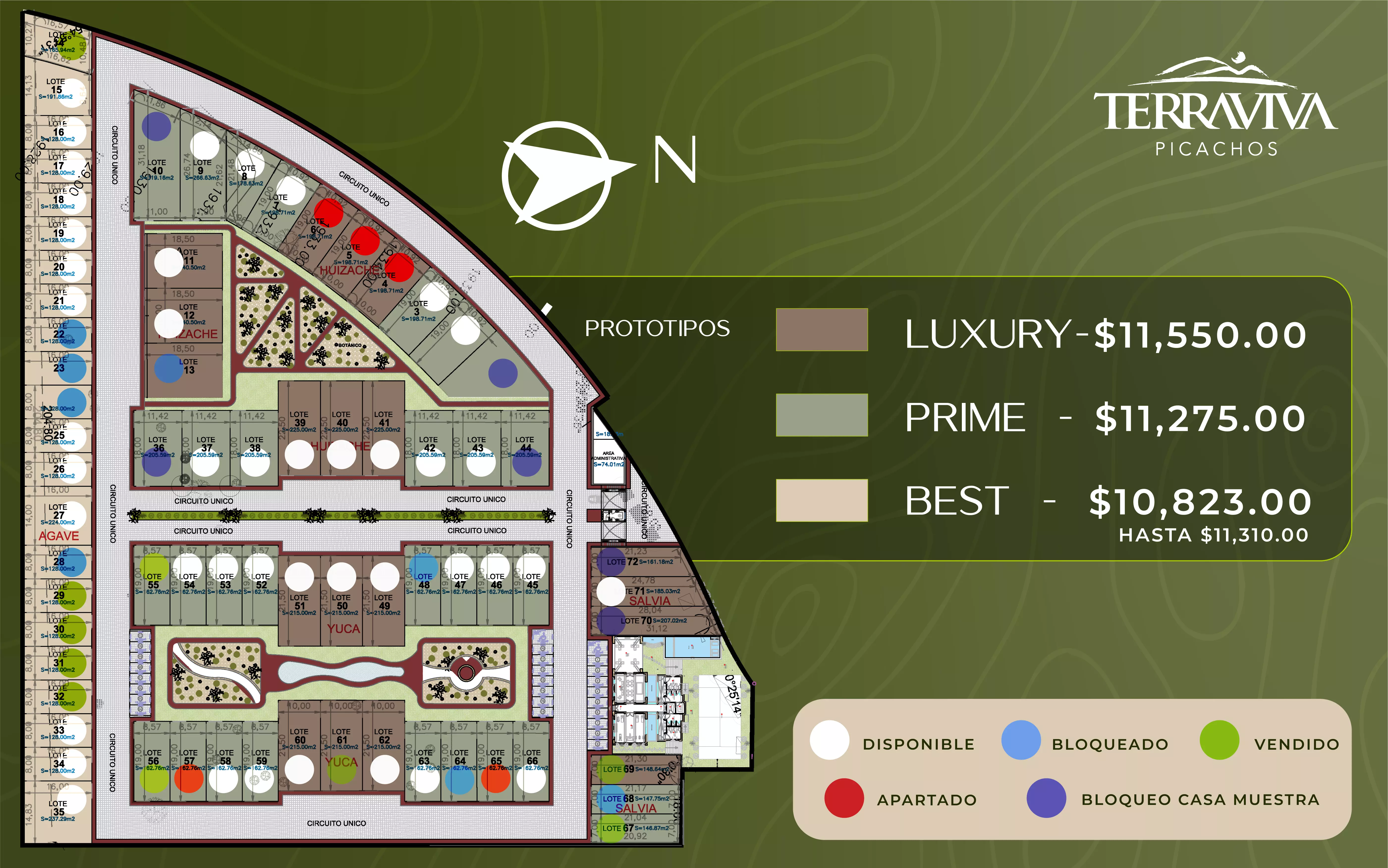 Masterplan de Terraviva - Versión Escritorio