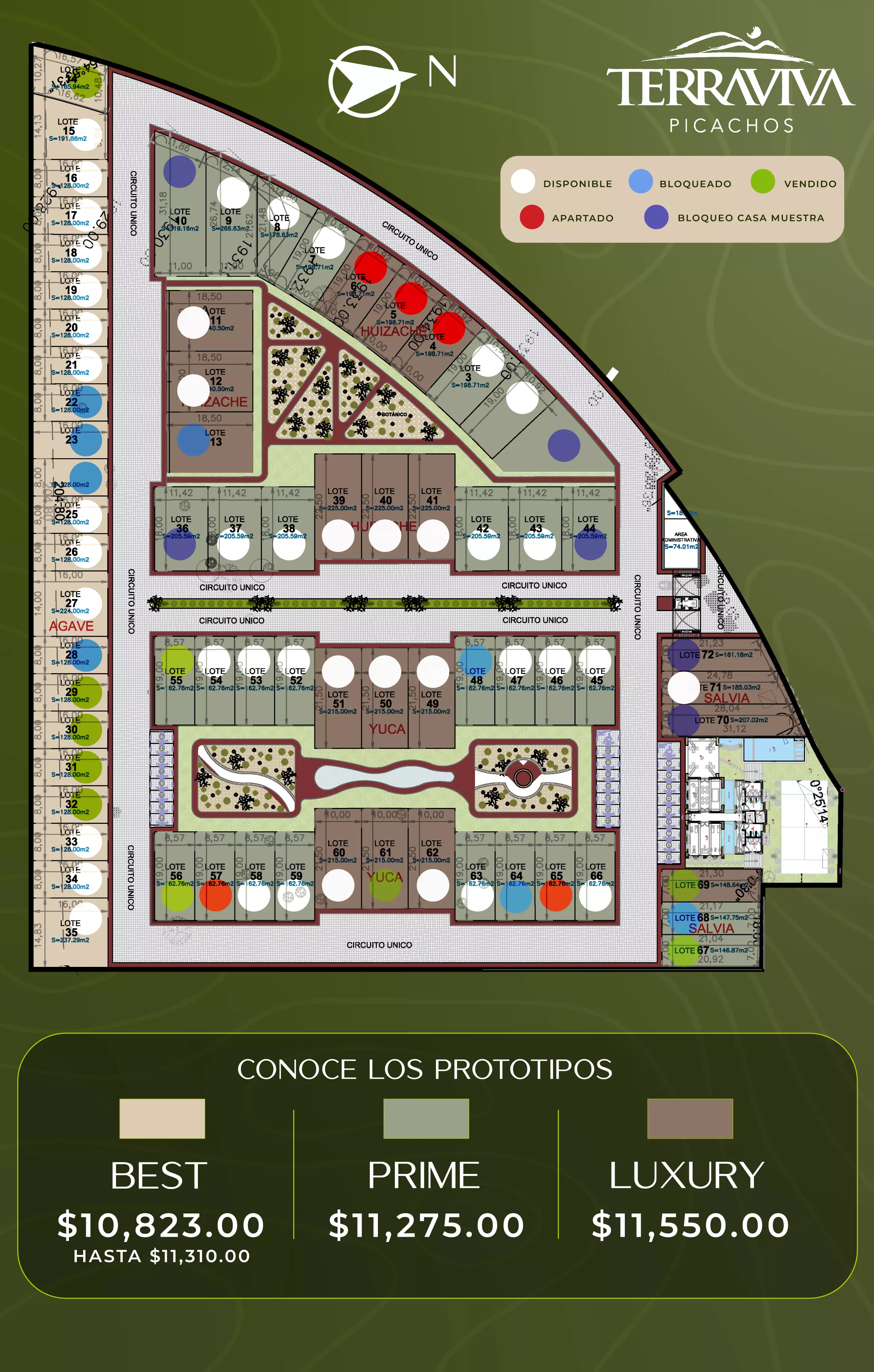 Masterplan de Terraviva - Versión Móvil