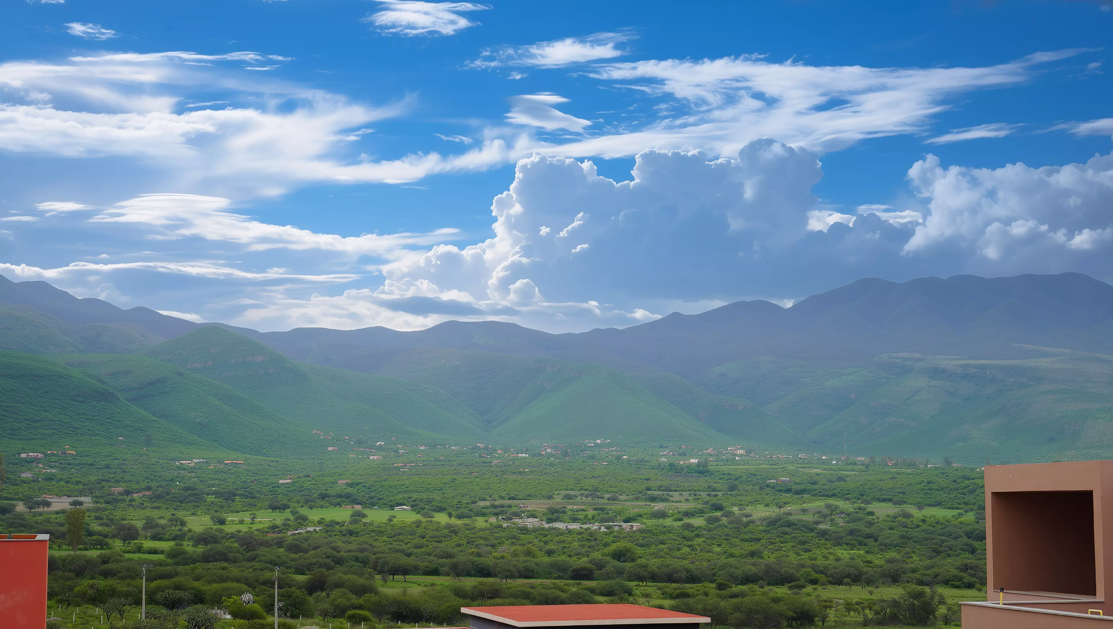 Vista panorámica de Los Picachos